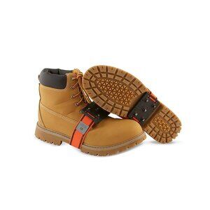 Easily Rotate Traction Cleats for Frequent Indoor/Outdoor Transition or Climbing